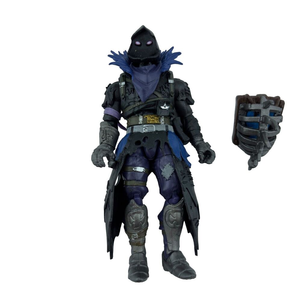 Jazwares Fortnite Raven 4in Action Figure Iron Cage Back Bling 2018